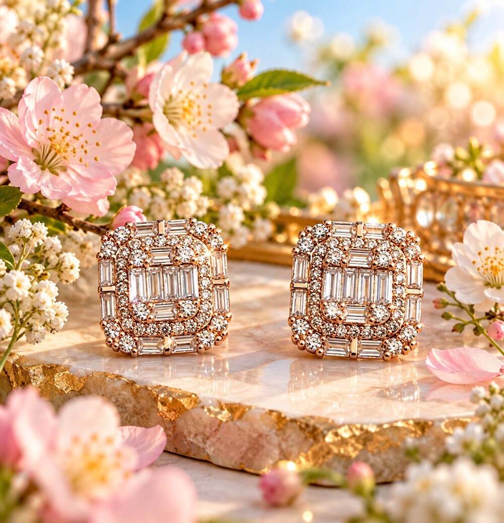 Bomb Party April 2026 Birthday Collection Marcella Stud Earrings